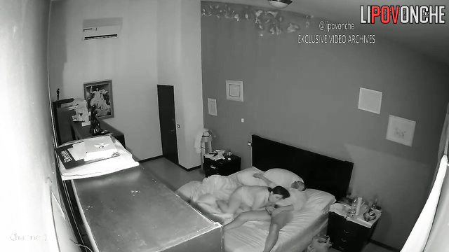 Someone bad installed a hidden cam in their cozy bedroom