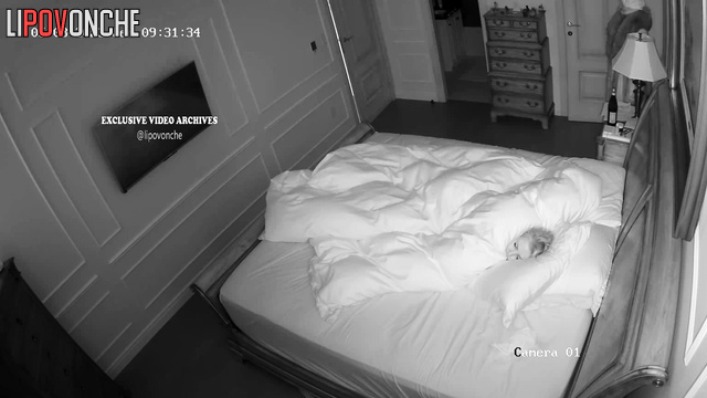 Couple don't suspect that someone is spying them