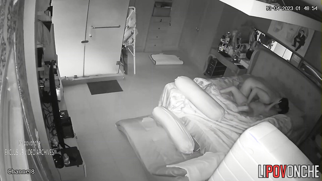 This naked people love being watched in their bedroom