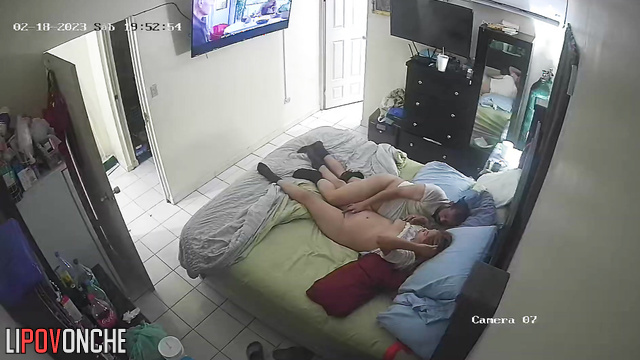 Sensual teasing during tv watching - live video
