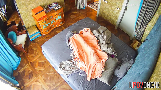 Someone is spying on their boring live - bedroom tape