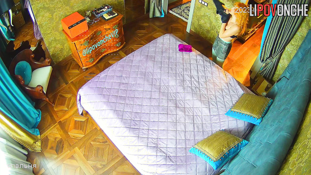 Someone is spying on their boring live - bedroom tape