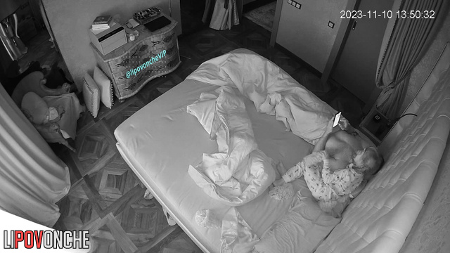 Hidden camera fixed a simple day of one couple