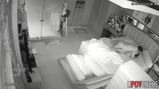 Bedroom video - couple trying to cum right now