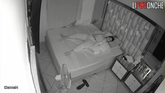 Big beauty woman masturbating in pajamas right now