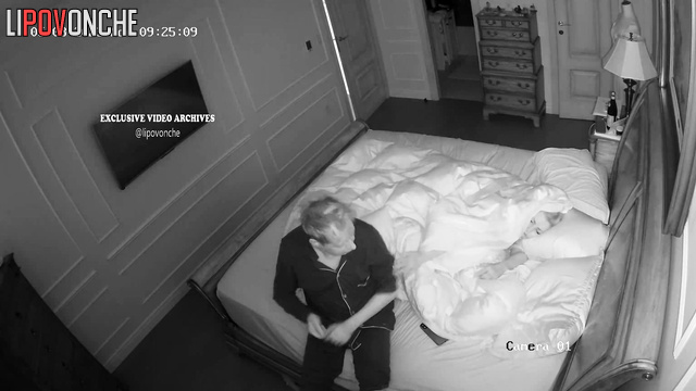 Blonde hugging with her boyfriend under a blanket