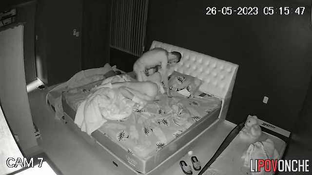 Tender love story unfolding during a cold winter evening