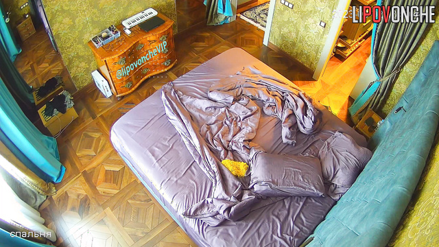 Someone fixed them on hidden camera, watch their sleep