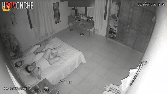 Brunette gave a blowjob to a man and then fucked him herself until he came inside her
