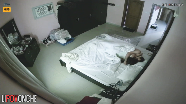 They hugging and fucking at the same time (under a blanket)