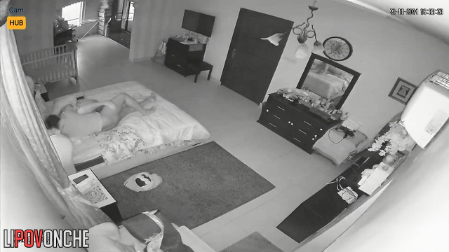 Babe was masturbating hot after mind-blowing sex