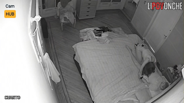 Spy hidden cam fixed real passion that night, watch now