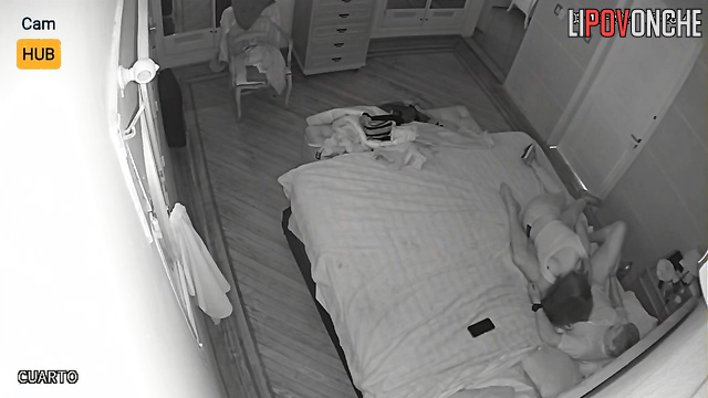 Spy hidden cam fixed real passion that night, watch now