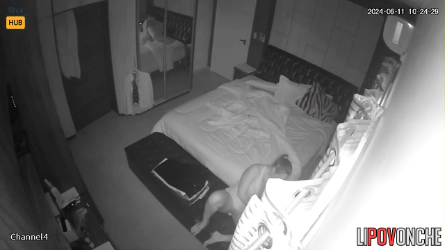 Bedroom solo tape - chubby blonde versus new sex toy