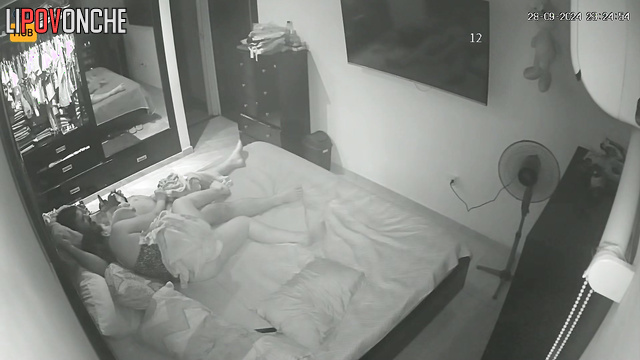 Young couple enjoying best oral sex in their live