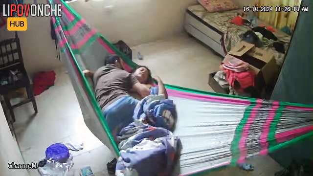 Something interesting happened in the huge hammock