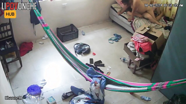 Something interesting happened in the huge hammock