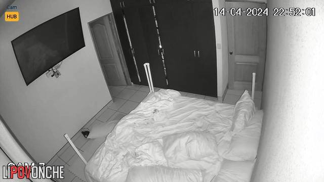 Handjob as a sweet and sensual prelude - night video