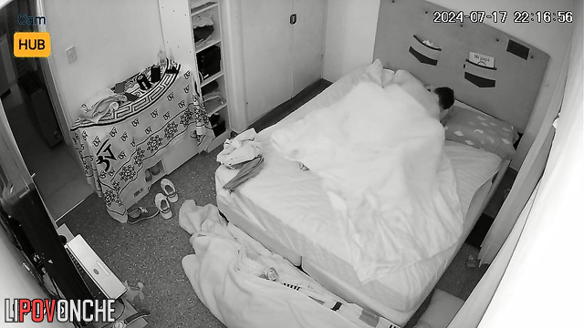 Their relative installed a camera in their bedroom