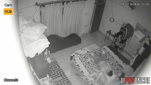Hidden sex cam fixed two fucking people in the room