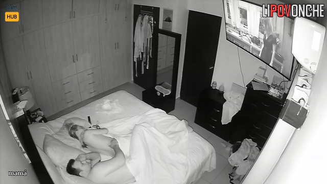 They prefer sex instead of boring TV - bedroom tape