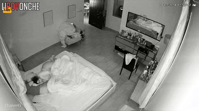 They choose sex instead of watching TV (hidden video)