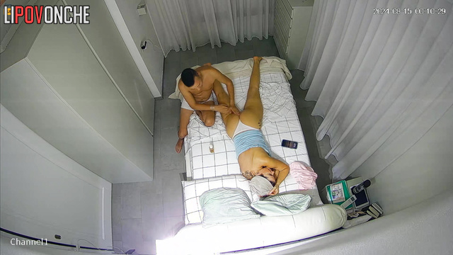 He couldn’t resist and inserted his penis into her mouth during massage
