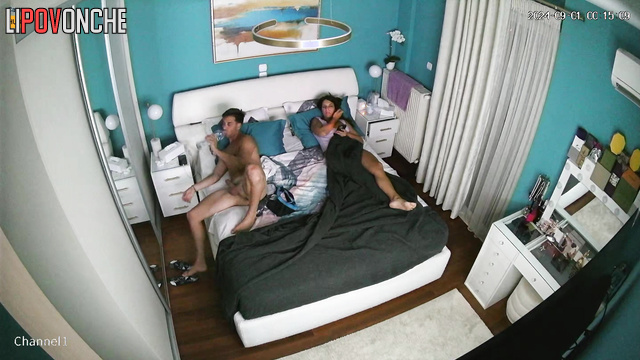New lover made her heavenly orgasm / bedroom video