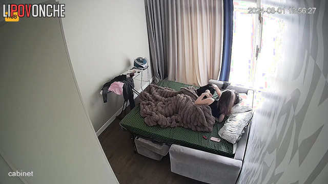 Skinny brunet fucking cool babe from a dating site