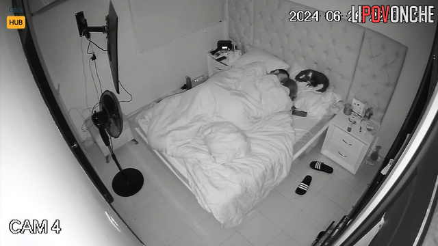 She moving her hips very gently (bedroom video)