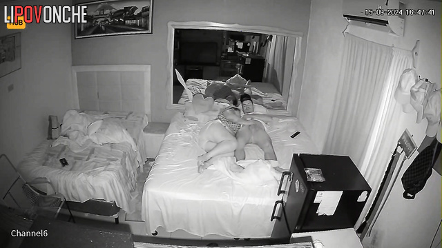 He fucks her very rhythmically (watch cool video)