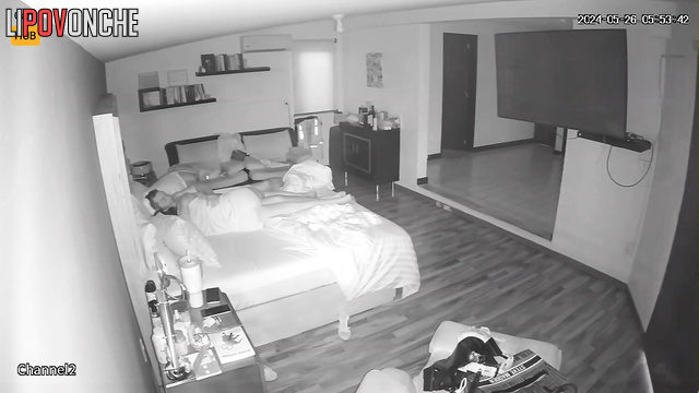 A good husband gifts her wife an orgasm before she goes to sleep