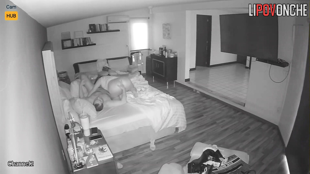 A good husband gifts her wife an orgasm before she goes to sleep