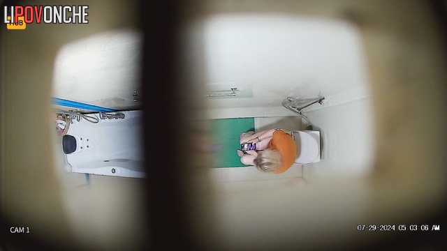 Someone installed camera in her toilet (watch now)