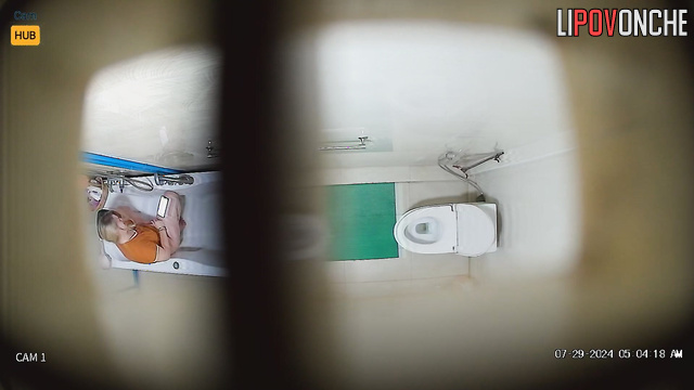 Someone installed camera in her toilet (watch now)