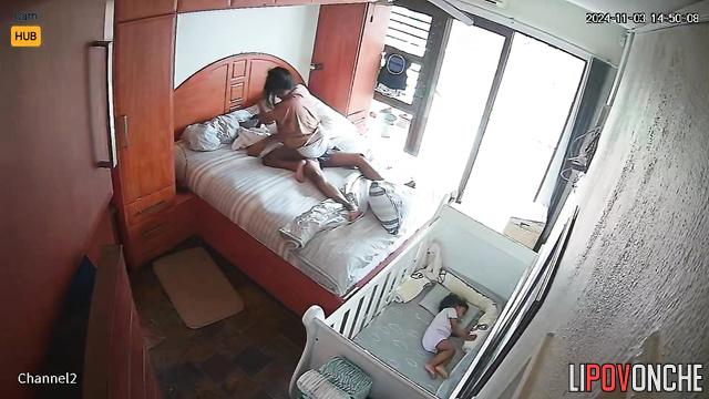 Holiday sudden fuck - hotel neighbors did it (hidden cam)