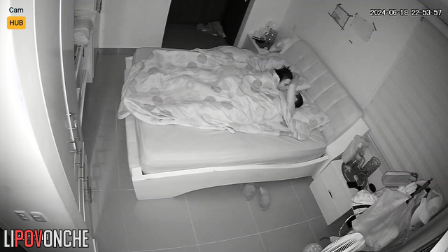 They kissed under the blanket and got really excited