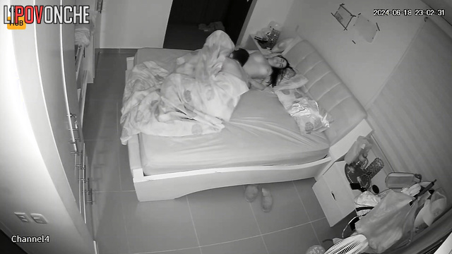 They kissed under the blanket and got really excited
