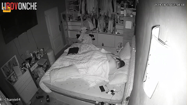Cool sex tape at the night (they are cheating partners)