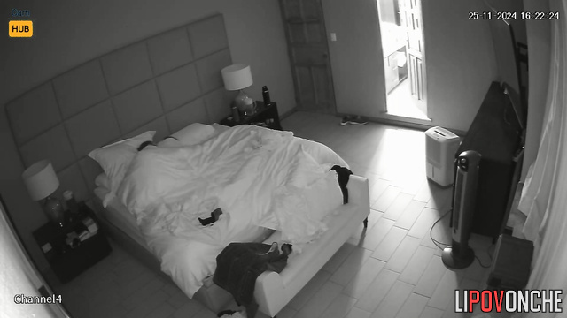 They was relaxing in bed all day (watch hidden video)