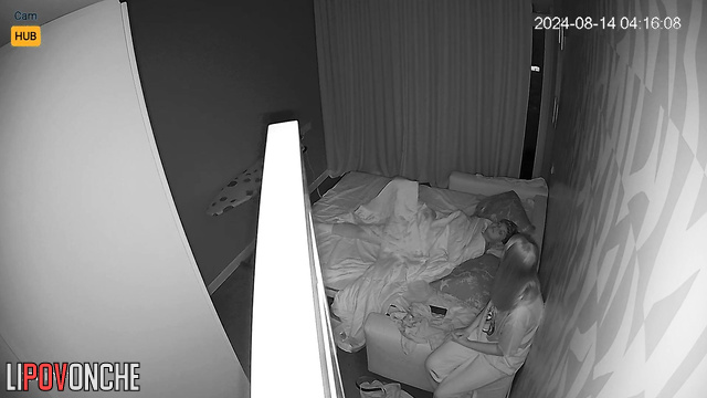 Gorgeous lovers make each other feel good on the bed