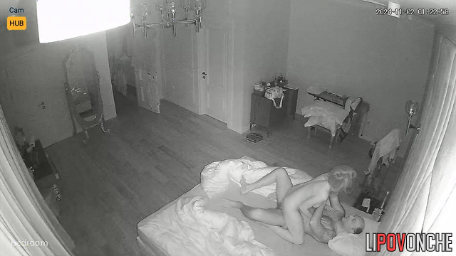 Blonde with perfect body jumping on a cock so energy