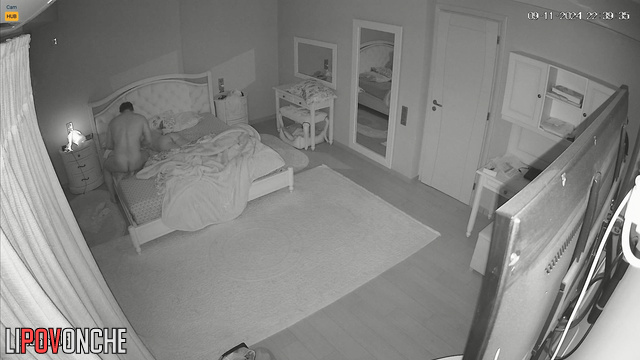 Romantic date going well / bedroom hidden camera