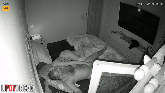 Blonde pleasing her grai-haired lover right now