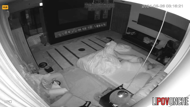 Couple enjoying tender prelude with kisses and teases