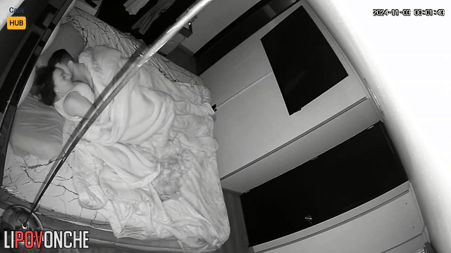 This couple respects foreplay - hot night bedroom tape