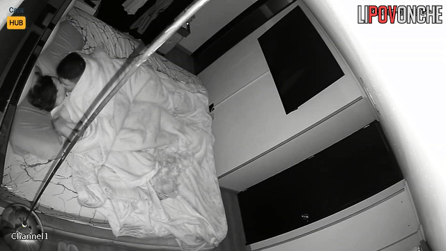 This couple respects foreplay - hot night bedroom tape