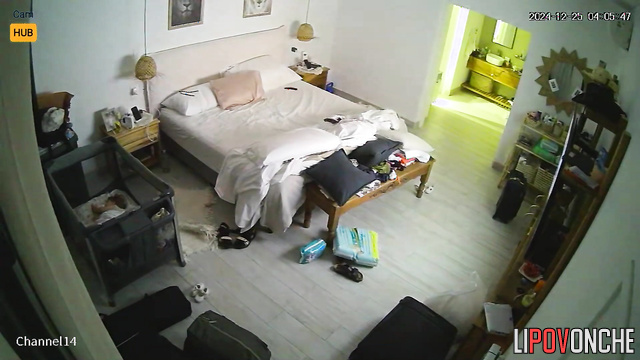 His pleased wife asks for more and more-she can't get enough