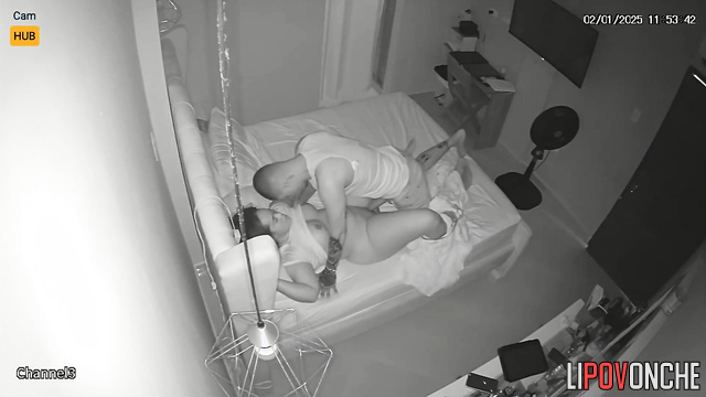 Naughty wife missed her husband so she fucked without any foreplay
