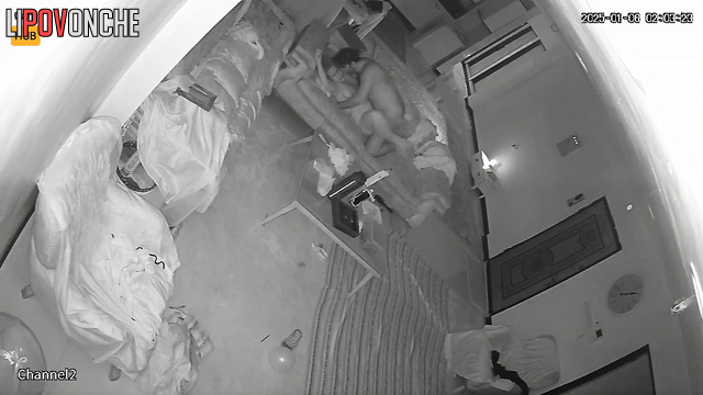 Scenes with fucking couple - they haven't seen each other for a long time